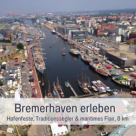 "Lilie" In Geestland-Langen, Ideal Fuer Familien & Homeoffice - Wlan & Parkplatz - 3 Zimmer, Balkon - Nahe Bremerhaven Εξωτερικό φωτογραφία