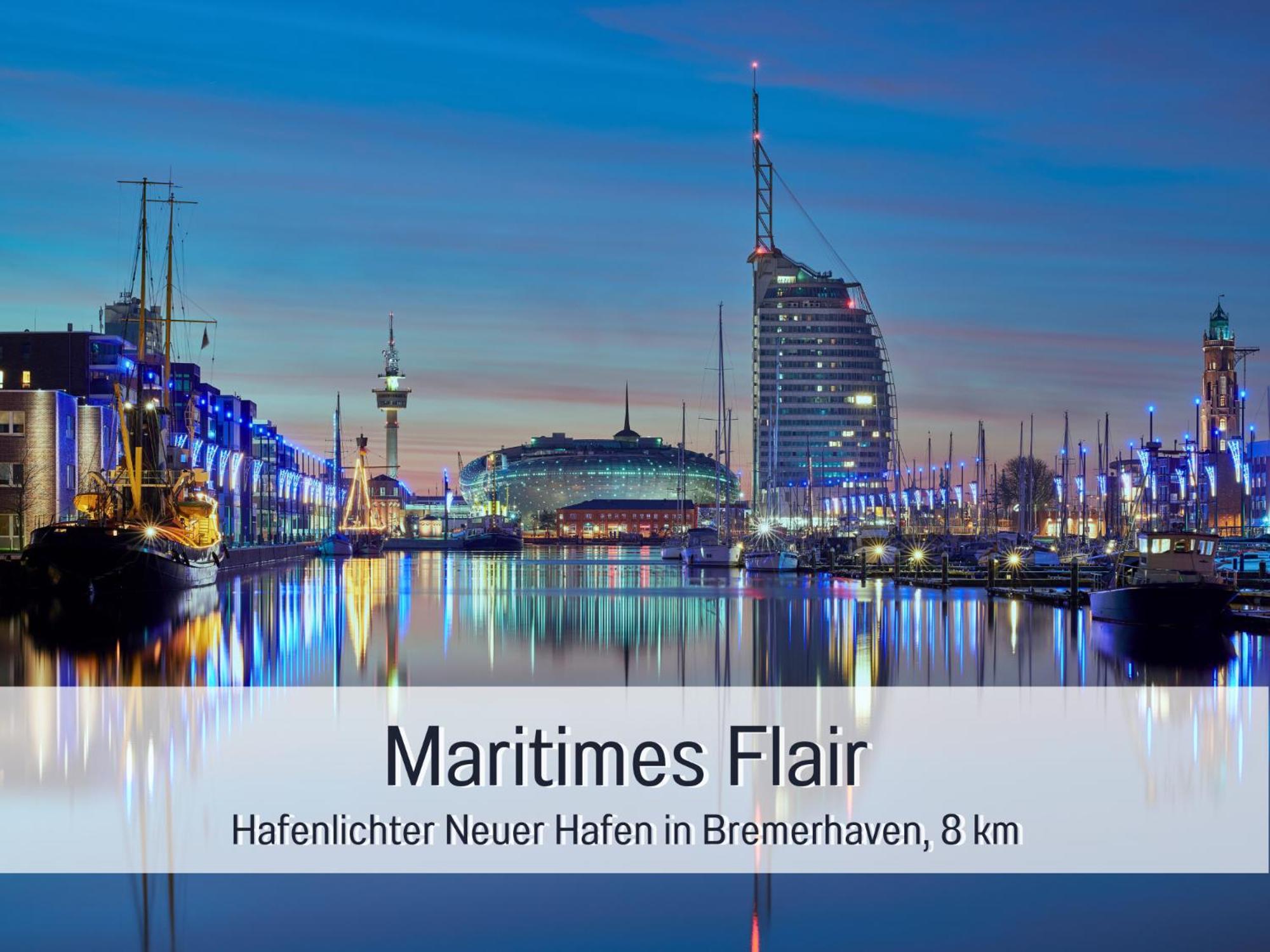 "Lilie" In Geestland-Langen, Ideal Fuer Familien & Homeoffice - Wlan & Parkplatz - 3 Zimmer, Balkon - Nahe Bremerhaven Εξωτερικό φωτογραφία